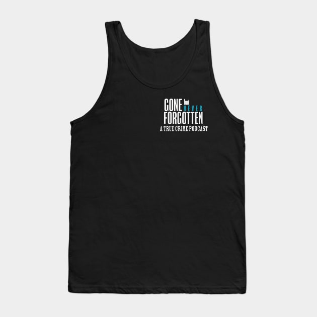 GBNF Text Only (top left on apparel) Tank Top by GBNFPod 